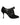 Dolce & Gabbana Black Floral High Heels LACE-UPS Pumps Shoes
