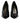 Dolce & Gabbana Black Bag Embellished Heels Pumps Shoes