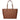 Michael Kors Brown Leather Shoulder Bag