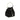 Jimmy Choo Black Silk Backet Bag