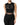 Dolce & Gabbana Black Jersey Lace Ruching Rhinestone Tank Top