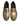 Dolce & Gabbana Gold Leather Slip On Dress Men Loafers Shoes