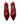 Dolce & Gabbana Red Suede High Heels Slingbacks Sandals Shoes