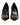Dolce & Gabbana Black Leather DG Amore Heels Pumps Shoes