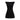 Marine Serre Black Fleece Wool Casual Dress