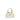 Gucci White Calf Leather Bos Taurus Shoulder Bag