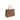 Valentino Garavani Brown Calf Leather Bos Taurus Shoulder Bag