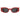 Moschino Red Resin Sunglasses