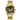 Guess Gold Stainless Steel Dress Watch