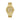 Guess Gold Stainless Steel Dress Watch