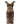Dolce & Gabbana Brown Leopard Sleeveless Sheath Midi Dress