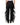 Dolce & Gabbana Black High Waist Tulle Wool Trouser Pants