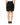 Dolce & Gabbana Black Polyester Zipper High Waist Mini Skirt