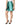 Dolce & Gabbana Green Polyester Button High Waist Mini Skirt