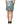 Dolce & Gabbana Blue Floral Brocade High Waist Mini Skirt