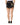 Dolce & Gabbana Black Pins Cotton Denim Hot Pants Shorts