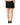 Dolce & Gabbana Black Cotton Pencil Cut High Waist Mini Skirt