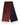 Dolce & Gabbana Maroon Silk Neck Wrap Shawl Fringes  Scarf