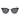 Lozza Black Stainless Steel Sunglasses