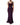 Dolce & Gabbana Violet Embellished Sheath Mermaid Gown Dress