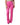 Versace Pink Viscose High Waist Straight Casual Trouser Pants