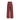 Fendi Bordeaux Silk Casual Pants